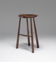 Taper Bar Stool - Black Walnut