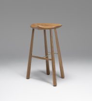 Taper Bar Stool - White Oak