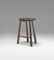 Taper Counter Stool - Black Walnut