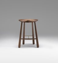 Taper Counter Stool - Black Walnut