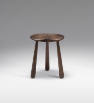 Taper Low Stool - Black Walnut