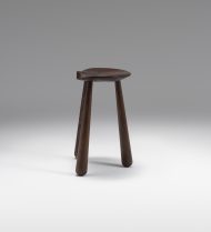 Taper Low Stool - Black Walnut