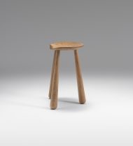 Taper Low Stool - White Oak