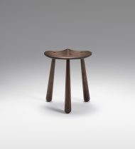 Taper Low Stool - Black Walnut