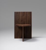 Three Plane Chair - Black Walnut