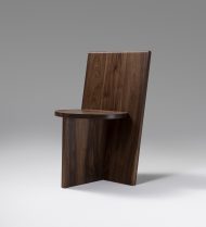 Three Plane Chair - Black Walnut