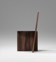 Three Plane Chair - Black Walnut