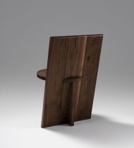 Three Plane Chair - Black Walnut