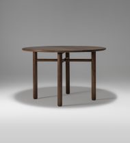 Cross Bar Table - Black Walnut