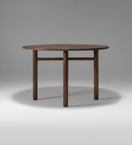 Cross Bar Table - Black Walnut