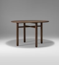 Cross Bar Table - Black Walnut