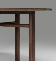 Cross Bar Table - Black Walnut