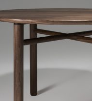 Cross Bar Table - Black Walnut