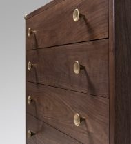 Lafayette Dresser Detail - Black Walnut