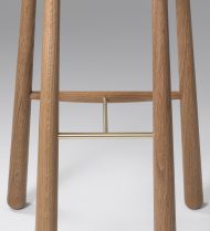 Taper Bar Stool - White Oak