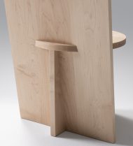 Three Plane Chair - Hard Maple