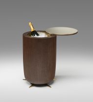 Champagne Table - Black Walnut