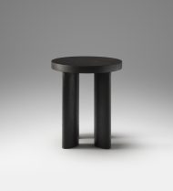 Stool - Ebonized Oak