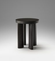 Stool - Ebonized Oak