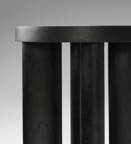 Stool - Ebonized Oak