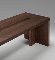 Grange Bench - Black Walnut