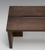 Grange Bench - Black Walnut