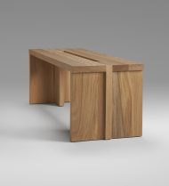 Grange Bench - White Oak