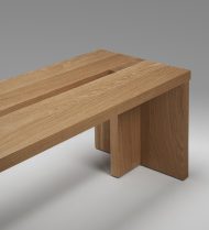 Grange Bench - White Oak