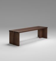 Grange Bench - Black Walnut